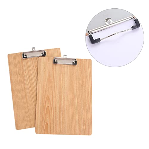 Uonlytech 5 Stück Clipboard mit Ergonomisches Schreibbrett für Schule Büro und Zuhause Robustes Design mit Metallclip Dokumentenordner für Einfaches Sortieren Uonlytech 5 Stück Clipboard mit Ergonomisches Schreibbrett für Schule Büro und Zuhause Robustes Design mit Metallclip Dokumentenordner für Einfaches Sortieren von Uonlytech