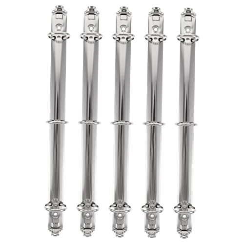 Uonlytech 5 Stück Drei-Loch-Clip Notebook -Ordner Ringbuch Ersatz Notizbuch segmentierter Binder Bürozubehör zu öffnende Binderinge Notizbuchbindung Weißnickel Silver Uonlytech 5 Stück Drei-Loch-Clip Notebook -Ordner Ringbuch Ersatz Notizbuch segmentierter Binder Bürozubehör zu öffnende Binderinge Notizbuchbindung Weißnickel Silver von Uonlytech
