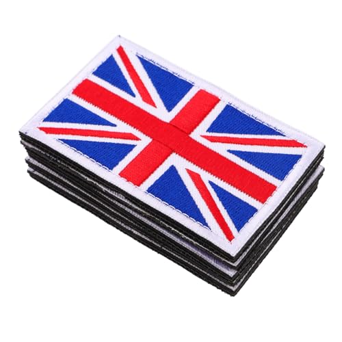 Uonlytech 5 Stück Handgefertigte Uk Flaggen Aufnäher Detaillierte Stickerei Einfache DIY Applikationen für Kleidung Hüte Rucksäcke Vielseitig für Individuelle Stilgestaltung Uonlytech 5 Stück Handgefertigte Uk Flaggen Aufnäher Detaillierte Stickerei Einfache DIY Applikationen für Kleidung Hüte Rucksäcke Vielseitig für Individuelle Stilgestaltung von Uonlytech