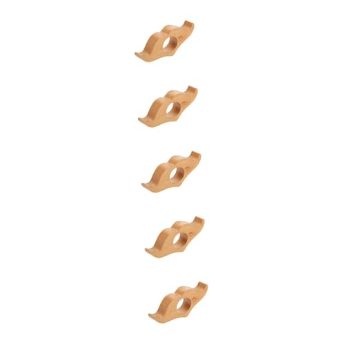 Uonlytech 5 Stück Holzbuchpresse Buchseite Form cmc Daumen lesen tragbarer Seitenhalter Buchhalter für den Daumen Seitenverteiler zum Lesen Fingerbuchhalter zum Lesen Lesezubehör Beige Uonlytech 5 Stück Holzbuchpresse Buchseite Form cmc Daumen lesen tragbarer Seitenhalter Buchhalter für den Daumen Seitenverteiler zum Lesen Fingerbuchhalter zum Lesen Lesezubehör Beige von Uonlytech