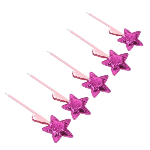 Uonlytech 5 Stück Kugelschreiber mit Glitzerstern Kreative Pu-mittelstift Kugelschreiber Glitzernde Schreibgeräte für Schule Büro Kinderfreundlich Weiches Schreiben Geschenkidee für Schüler Uonlytech 5 Stück Kugelschreiber mit Glitzerstern Kreative Pu-mittelstift Kugelschreiber Glitzernde Schreibgeräte für Schule Büro Kinderfreundlich Weiches Schreiben Geschenkidee für Schüler von Uonlytech