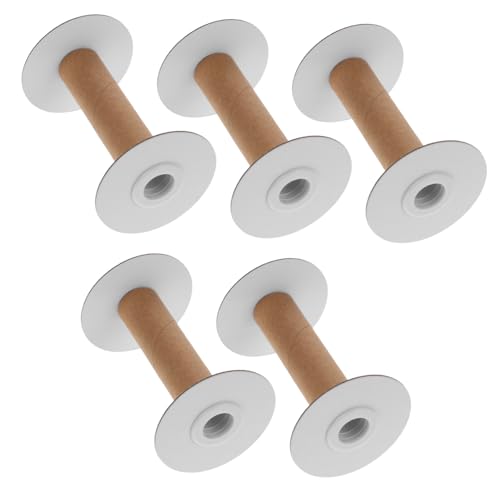 Uonlytech 5 Stück Nähspulen Für DIY Garnspulen Weben Sticken Weben Garnfadenspulen Heimnähspulen Garnspulen Für Handwerk Praktische Wickelspulen Uonlytech 5 Stück Nähspulen Für DIY Garnspulen Weben Sticken Weben Garnfadenspulen Heimnähspulen Garnspulen Für Handwerk Praktische Wickelspulen von Uonlytech