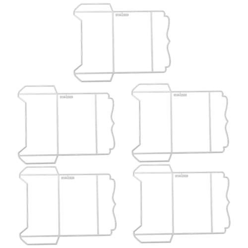 Uonlytech 5 Stück Schimmel schneiden Schablonen für die Briefumschlagherstellung Cutter Wort Scrapbook-Stanzungen Stanzform für Briefumschlag Briefumschlagstanzungen Kohlenstoffstahl Silber Uonlytech 5 Stück Schimmel schneiden Schablonen für die Briefumschlagherstellung Cutter Wort Scrapbook-Stanzungen Stanzform für Briefumschlag Briefumschlagstanzungen Kohlenstoffstahl Silber von Uonlytech