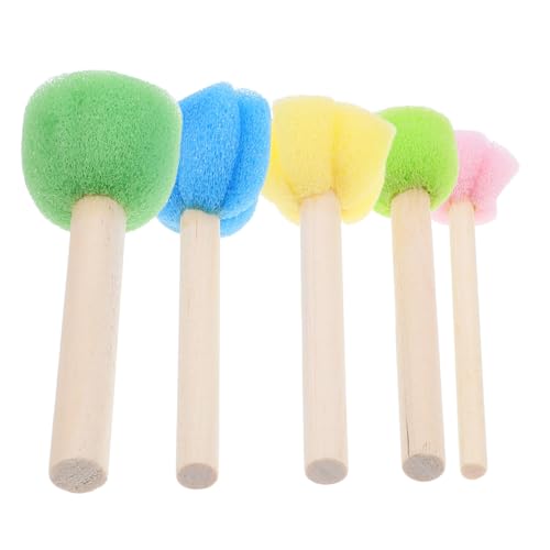 Uonlytech 5 Stück Schwamm-stempelpinsel Bunt Bastelschwämme Zum Malen Schaum Kunstschwamm Runde Schwammbürsten Schwammpinsel Zum Malen Malerei Klein Beschmieren Holz Uonlytech 5 Stück Schwamm-stempelpinsel Bunt Bastelschwämme Zum Malen Schaum Kunstschwamm Runde Schwammbürsten Schwammpinsel Zum Malen Malerei Klein Beschmieren Holz von Uonlytech