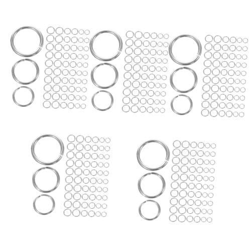 Uonlytech 5 Stück Silber Sprungringe Diy Schmuckverbindungen für Armbänder und Mehr Hochwertige Offene Ringe für Kreative Bastelprojekte Uonlytech 5 Stück Silber Sprungringe Diy Schmuckverbindungen für Armbänder und Mehr Hochwertige Offene Ringe für Kreative Bastelprojekte von Uonlytech
