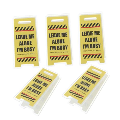 Uonlytech 5 Stück Teiliges Doppelseitiger Acryl-notizhalter mit Lustigem Overstimulated-schreibtischschild Memo-clip für Büro Lehrer und Schüler Praktischer Humorvolles Warnschild Uonlytech 5 Stück Teiliges Doppelseitiger Acryl-notizhalter mit Lustigem Overstimulated-schreibtischschild Memo-clip für Büro Lehrer und Schüler Praktischer Humorvolles Warnschild von Uonlytech