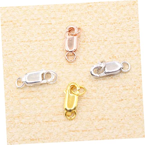 Uonlytech 5 Stück Teiliges Karabiner DIY Schmuckverbinder Geschlossener Metallverschluss für Armband Halskette Schlüsselanhänger Zubehör Uonlytech 5 Stück Teiliges Karabiner DIY Schmuckverbinder Geschlossener Metallverschluss für Armband Halskette Schlüsselanhänger Zubehör von Uonlytech