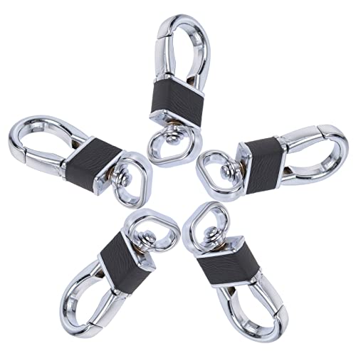 Uonlytech 5 Stück Teiliges Metall Schnapphaken für Schlüsselanhänger Praktische Taschenverschlüsse für Diy Handtaschen Schlüssel und Mehr Uonlytech 5 Stück Teiliges Metall Schnapphaken für Schlüsselanhänger Praktische Taschenverschlüsse für Diy Handtaschen Schlüssel und Mehr von Uonlytech