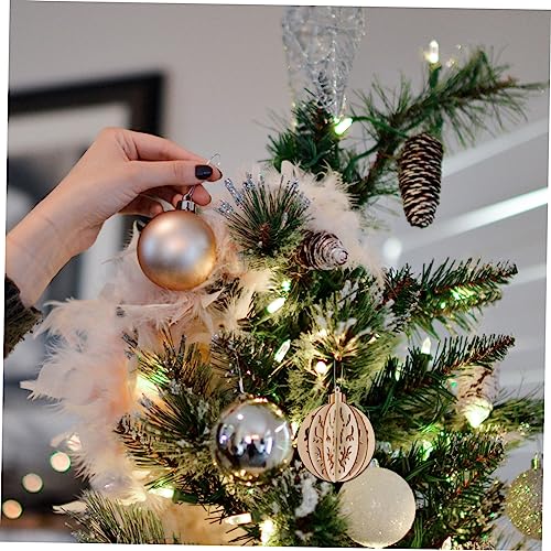Uonlytech 5 Stück Teiliges Weihnachts DIY Holzanhänger Umweltfreundliche Bemalbare Holzscheiben mit Aufhängeloch Bastelset für Weihnachtsdeko Nachhaltige Holzornamente zum Hängen Uonlytech 5 Stück Teiliges Weihnachts DIY Holzanhänger Umweltfreundliche Bemalbare Holzscheiben mit Aufhängeloch Bastelset für Weihnachtsdeko Nachhaltige Holzornamente zum Hängen von Uonlytech