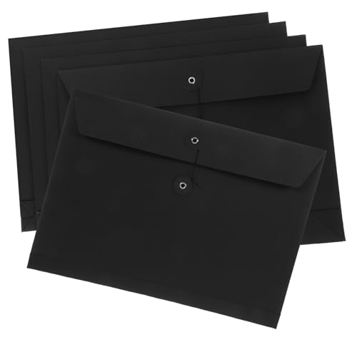 Uonlytech 5 Stück Tüte aus Kraftpapier Unterlagen Schule Organisatoren storage boxes aufbwahrungs-box verstauungsboxen schul organizer wasserdichtes Dokumenthalter Dokumententasche Black Uonlytech 5 Stück Tüte aus Kraftpapier Unterlagen Schule Organisatoren storage boxes aufbwahrungs-box verstauungsboxen schul organizer wasserdichtes Dokumenthalter Dokumententasche Black von Uonlytech