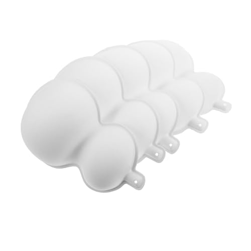 Uonlytech 5 Stück Weiße Papiermasken Pulp für Diy Handbemalte Gourd Masken für Bastelprojekte Maskerade Party und Cosplay Aktivitäten von Uonlytech