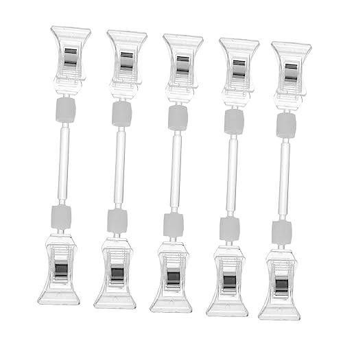 Uonlytech 5 Stück Werbeclips Supermarkt Display Party Halter Lebensmittel Etikettenständer Einzelhandelsbedarf Hängeschild Mit Clip Werbedisplay Clip Kartenplatzierungsclips Uonlytech 5 Stück Werbeclips Supermarkt Display Party Halter Lebensmittel Etikettenständer Einzelhandelsbedarf Hängeschild Mit Clip Werbedisplay Clip Kartenplatzierungsclips von Uonlytech