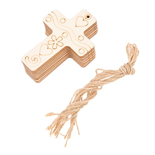 Uonlytech 50 Sätze DIY Holzscheiben für Blanko Holzstücke zum Bemalen und Gestalten Juteschnüre Bastelspielzeug für Zuhause und Dekoration Uonlytech 50 Sätze DIY Holzscheiben für Blanko Holzstücke zum Bemalen und Gestalten Juteschnüre Bastelspielzeug für Zuhause und Dekoration von Uonlytech