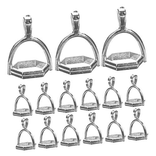 Uonlytech 50 Stück Anhängeranschluss Perlen Für Armbänder Anhänger Für Die Schmuckherstellung Silberanhänger Zur Schmuckherstellung Reiz Schlüssel Halskette Silver Legierung Uonlytech 50 Stück Anhängeranschluss Perlen Für Armbänder Anhänger Für Die Schmuckherstellung Silberanhänger Zur Schmuckherstellung Reiz Schlüssel Halskette Silver Legierung von Uonlytech