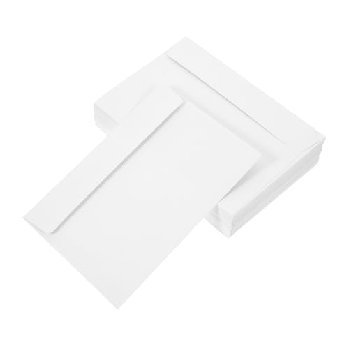Uonlytech 50 Stück Briefumschlag Einladungsbrief Hochzeit Kartonumschläge Karte Braune Umschläge Leere Umschläge Briefumschläge Weiß Papier Uonlytech 50 Stück Briefumschlag Einladungsbrief Hochzeit Kartonumschläge Karte Braune Umschläge Leere Umschläge Briefumschläge Weiß Papier von Uonlytech