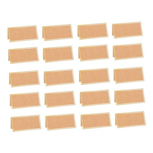 Uonlytech 50 Stück Bronzing Sitz karte Und leere Namenskarten Sitzplatzkarten reservierte Tischkarten Hochzeitstischdekor Bankett Place -Karten leere Zeichenkarten Perlenpapier Golden Uonlytech 50 Stück Bronzing Sitz karte Und leere Namenskarten Sitzplatzkarten reservierte Tischkarten Hochzeitstischdekor Bankett Place -Karten leere Zeichenkarten Perlenpapier Golden von Uonlytech