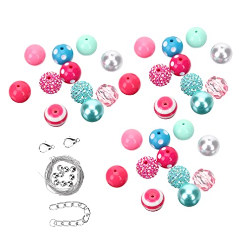 Uonlytech 50 Stück DIY Perlen Perlen für Schmuckherstellung Armbänder und Bastelprojekte für Bastelarbeiten und Designs Uonlytech 50 Stück DIY Perlen Perlen für Schmuckherstellung Armbänder und Bastelprojekte für Bastelarbeiten und Designs von Uonlytech
