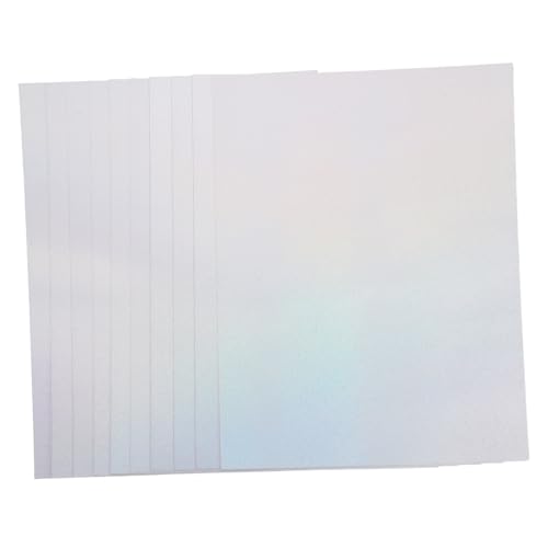 Uonlytech 50 Stück Holographisches Metallic-kartonpapier mit Spiegel-Optik Glänzend Irisierend für Scrapbooking Origami Basteln Vielseitig Bedruckbar für Kreative Diy-projekte Uonlytech 50 Stück Holographisches Metallic-kartonpapier mit Spiegel-Optik Glänzend Irisierend für Scrapbooking Origami Basteln Vielseitig Bedruckbar für Kreative Diy-projekte von Uonlytech