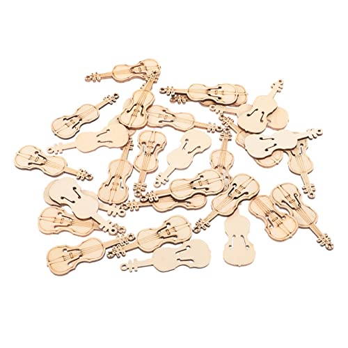 Uonlytech 50 Stück Holzanhänger Violine Diy Bastelset Malspaß Graffiti Holzscheiben zum Bemalen Robustes Naturholz Kreative Holzchips für Kreative Geschenkidee Uonlytech 50 Stück Holzanhänger Violine Diy Bastelset Malspaß Graffiti Holzscheiben zum Bemalen Robustes Naturholz Kreative Holzchips für Kreative Geschenkidee von Uonlytech