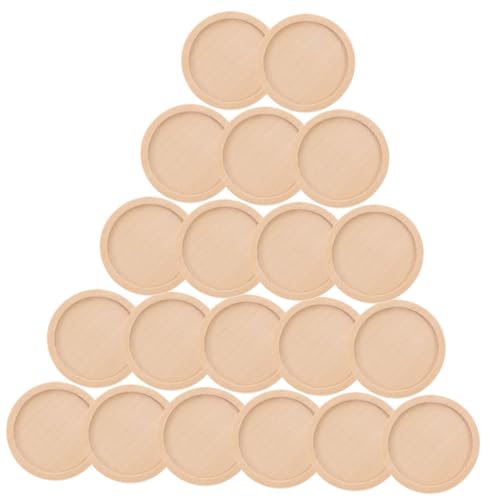 Uonlytech 50 Stück Holzfarbene Unterhalter Anhängerschalen Schmuckschalen Schlüsselanhänger Anhängerschalen Halsketten Schmuckherstellungsschalen Anhänger Lünettenschalen Charms Uonlytech 50 Stück Holzfarbene Unterhalter Anhängerschalen Schmuckschalen Schlüsselanhänger Anhängerschalen Halsketten Schmuckherstellungsschalen Anhänger Lünettenschalen Charms von Uonlytech