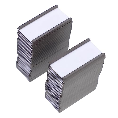 Uonlytech 50 Stück Magnetische Etikettenhalter Praktische Preiszeichenhalter für Informationsanzeige für Lagerverwaltung und Preisetiketten Uonlytech 50 Stück Magnetische Etikettenhalter Praktische Preiszeichenhalter für Informationsanzeige für Lagerverwaltung und Preisetiketten von Uonlytech