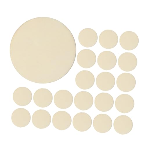 Uonlytech 50 Stück Natürliche Holzscheiben Rund Glatt Unbemalt für DIY Basteln Kunsthandwerk Dekoration Holzplättchen Holzrundlinge zum Bemalen und Gestalten Uonlytech 50 Stück Natürliche Holzscheiben Rund Glatt Unbemalt für DIY Basteln Kunsthandwerk Dekoration Holzplättchen Holzrundlinge zum Bemalen und Gestalten von Uonlytech