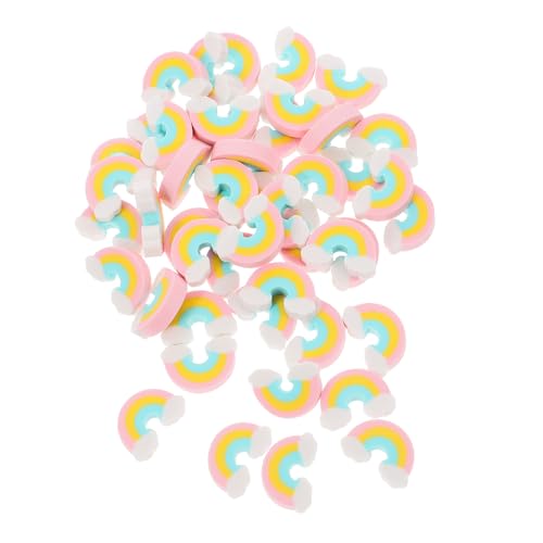Uonlytech 50 Stück Regenbogen-radiergummi Klassenpreise Grundschule Kleine Radiergummis Mini-radiergummis Für Mini-radierer Preise Für Klassenzimmer Radiergummis Masse von Uonlytech