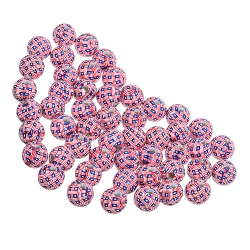 Uonlytech 50 Stück Runde Holzperlen für DIY Schmuck und Dekoration für Kränze Armbänder und Kreative Bastelprojekte Uonlytech 50 Stück Runde Holzperlen für DIY Schmuck und Dekoration für Kränze Armbänder und Kreative Bastelprojekte von Uonlytech