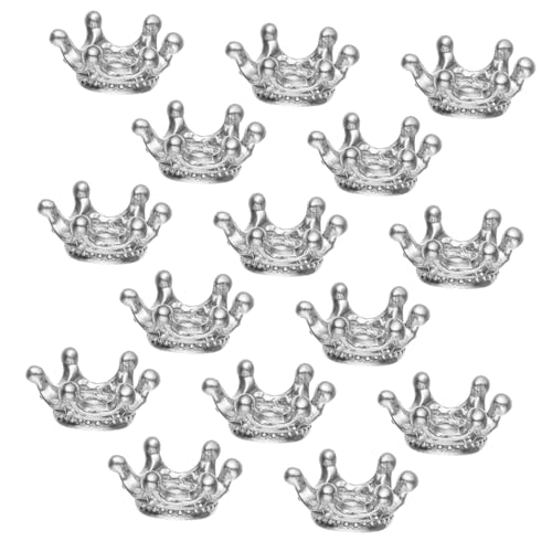 Uonlytech 50 Stück Schmuckperlen Großer Loch Zinklegierung Kronen Spacer Perlen Vielseitige Metallzwischenperlen für DIY Armband Halskette Europäische Vintage Charms Langlebig und Modisch Uonlytech 50 Stück Schmuckperlen Großer Loch Zinklegierung Kronen Spacer Perlen Vielseitige Metallzwischenperlen für DIY Armband Halskette Europäische Vintage Charms Langlebig und Modisch von Uonlytech