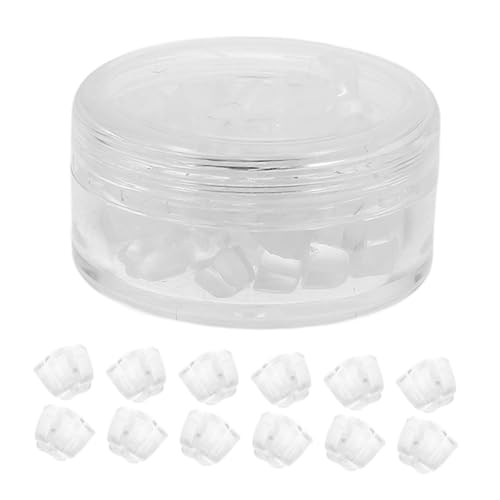 Uonlytech 50 Stück Silikon Ohrstecker Verschlüsse Transparente Ohrring Stopper für Sicheren Halt Hypoallergene Ohrverschluss Kappen für Ohrstecker Hängeohrringe und Mehr Uonlytech 50 Stück Silikon Ohrstecker Verschlüsse Transparente Ohrring Stopper für Sicheren Halt Hypoallergene Ohrverschluss Kappen für Ohrstecker Hängeohrringe und Mehr von Uonlytech