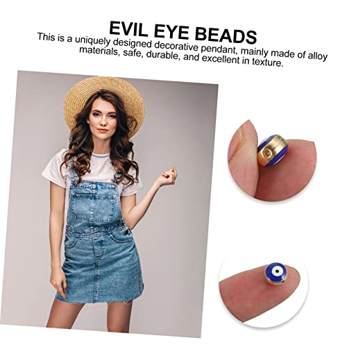 Uonlytech 50 Stück Türkischer Evil Eye Anhänger Dekorative Augen Schmuckperlen aus Legierung DIY Schmuckherstellung Zubehör für Halsketten Armbänder Ohrringe Einfach zu Dekorieren Uonlytech 50 Stück Türkischer Evil Eye Anhänger Dekorative Augen Schmuckperlen aus Legierung DIY Schmuckherstellung Zubehör für Halsketten Armbänder Ohrringe Einfach zu Dekorieren von Uonlytech