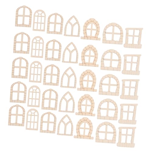 Uonlytech 50 Stück Unlackierte Miniatur Holz Tür aus Natürlichem Holz Set DIY Bastelzubehör für Garten Puppenhaus Fenster und Kreative Dekoration Langlebig Kompakt für Vielseitige Uonlytech 50 Stück Unlackierte Miniatur Holz Tür aus Natürlichem Holz Set DIY Bastelzubehör für Garten Puppenhaus Fenster und Kreative Dekoration Langlebig Kompakt für Vielseitige von Uonlytech