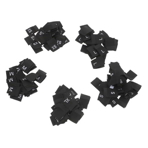 Uonlytech 500 Stück Gewebtes Etikett Für Kleidung Stoffgrößenetikett Kleidergrößenetikett Stoffetiketten Für Kleidung Größen -tags Kleidungsetikett Tags Für Kleidergröße Polyester Black Uonlytech 500 Stück Gewebtes Etikett Für Kleidung Stoffgrößenetikett Kleidergrößenetikett Stoffetiketten Für Kleidung Größen -tags Kleidungsetikett Tags Für Kleidergröße Polyester Black von Uonlytech