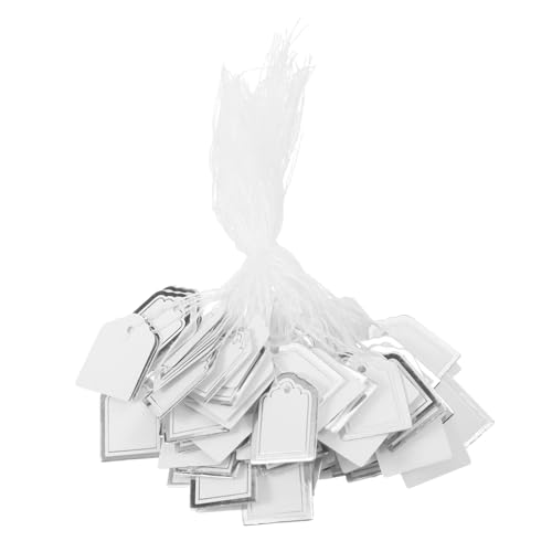 Uonlytech 500 Stück Weiße Beschreibbare Preisschilder mit Faden Fächerförmige Hängeetiketten für Schmuck Kleidung und Warenkennzeichnung Handschriftlich Gestaltete Vielseitige Anhänger für Uonlytech 500 Stück Weiße Beschreibbare Preisschilder mit Faden Fächerförmige Hängeetiketten für Schmuck Kleidung und Warenkennzeichnung Handschriftlich Gestaltete Vielseitige Anhänger für von Uonlytech