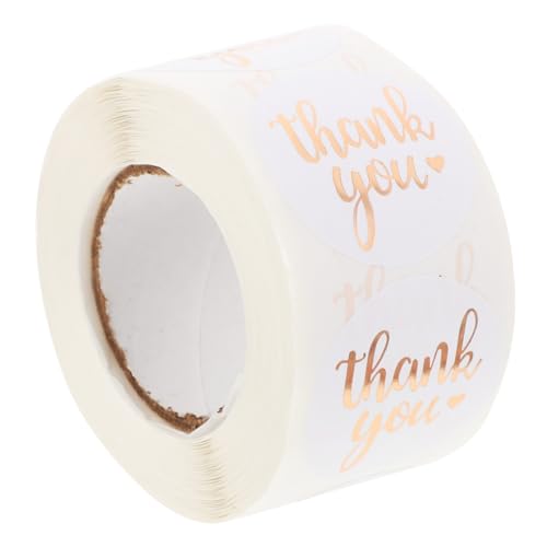 Uonlytech 500Stücke Dankeschön Aufkleber Geschenkversiegelung Sticker Selbstklebende Etiketten für Süßwarenbeutel Bäckerei und Uonlytech 500Stücke Dankeschön Aufkleber Geschenkversiegelung Sticker Selbstklebende Etiketten für Süßwarenbeutel Bäckerei und von Uonlytech