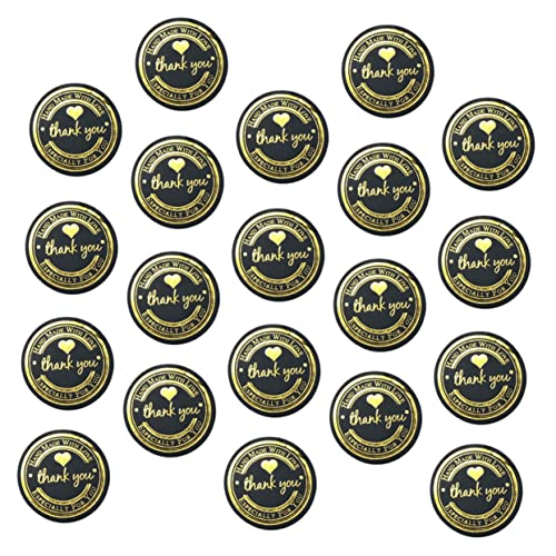 Uonlytech 500Stücke Goldene Briefumschlag Siegelaufkleber Selbstklebende Buchstabensticker für Geschenkverpackungen Dekoration Boxen und Süßigkeiten Hochwertige Versiegelungsaufkleber Uonlytech 500Stücke Goldene Briefumschlag Siegelaufkleber Selbstklebende Buchstabensticker für Geschenkverpackungen Dekoration Boxen und Süßigkeiten Hochwertige Versiegelungsaufkleber von Uonlytech