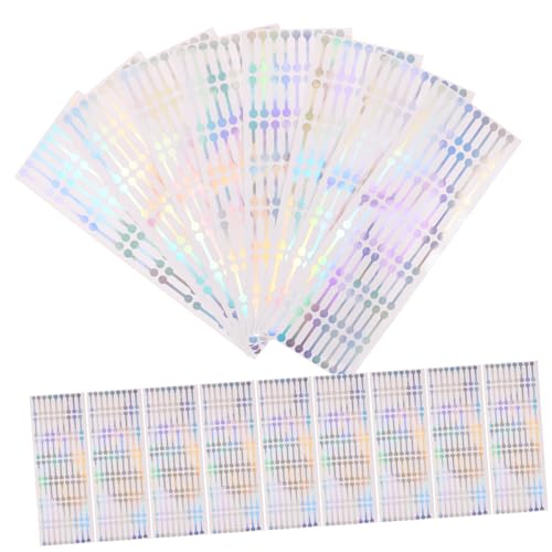 Uonlytech 500Stücke Selbstklebende Siegelaufkleber Elegante Versiegelungen Für Kosmetikflaschen Manipulationssichere Verschlussaufkleber Für Verpackungen von Uonlytech