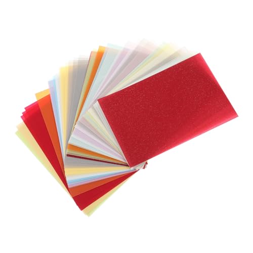 Uonlytech 50Blätter Farbenfrohes Transferpapier für Basteln Geeignet für Zeichnungen und Druckübertragungen Verschiedenen Materialien von Uonlytech