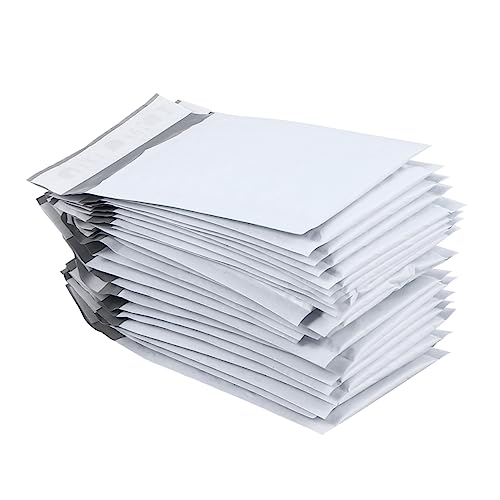 Uonlytech 50Stücke Luftpolster Versandtaschen Gepolsterte Umschläge Shock und Druck Beutel Selbstklebende Verpackungsmaterialien für Sicheren Versand von Shirts Uonlytech 50Stücke Luftpolster Versandtaschen Gepolsterte Umschläge Shock und Druck Beutel Selbstklebende Verpackungsmaterialien für Sicheren Versand von Shirts von Uonlytech