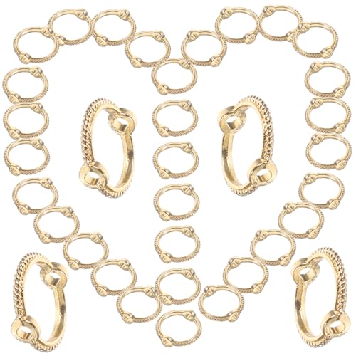 Uonlytech 50Stücke Runde Perlenrahmen Für DIY Schmuck Kreisförmige Metallrahmen Zum Basteln Von Halsketten Armbändern Und Ohrringen Leicht Und Kompakt Uonlytech 50Stücke Runde Perlenrahmen Für DIY Schmuck Kreisförmige Metallrahmen Zum Basteln Von Halsketten Armbändern Und Ohrringen Leicht Und Kompakt von Uonlytech