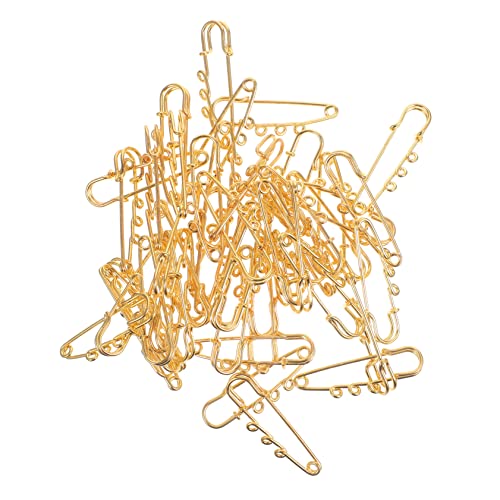 Uonlytech 50Stücke Sicherheitsstifte für DIY Schmuck und Kunsthandwerk Lange Sicherheitsnadeln Langlebigem Metall für Dekoration und Befestigung Vielseitig Einsetzbar Uonlytech 50Stücke Sicherheitsstifte für DIY Schmuck und Kunsthandwerk Lange Sicherheitsnadeln Langlebigem Metall für Dekoration und Befestigung Vielseitig Einsetzbar von Uonlytech