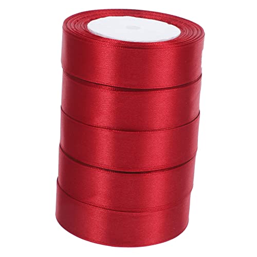 Uonlytech 5Rollen Dekoratives Satinband und Party Verpackungsband für DIY Geschenkverpackung Vielseitig Einsetzbar Leuchtenden Farben Hochwertigem Uonlytech 5Rollen Dekoratives Satinband und Party Verpackungsband für DIY Geschenkverpackung Vielseitig Einsetzbar Leuchtenden Farben Hochwertigem von Uonlytech