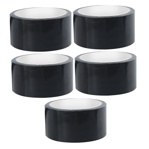Uonlytech 5Rollen Hochviskoses Gewebeband Wasserdichtes Einseitiges Klebeband für Verpackung Reparaturen und Versiegelungen Vielseitig Einsetzbar für Haushalt von Uonlytech