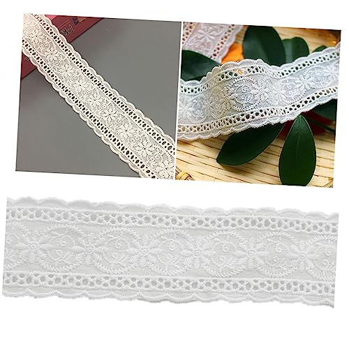 Uonlytech 5Stücke DIY Stickspitze Baumwollstoff Bestickte Spitzenborte für Modekleidung Vielseitig Einsetzbar für Kleidung Bettwäsche und Accessoires Schickes Design Uonlytech 5Stücke DIY Stickspitze Baumwollstoff Bestickte Spitzenborte für Modekleidung Vielseitig Einsetzbar für Kleidung Bettwäsche und Accessoires Schickes Design von Uonlytech