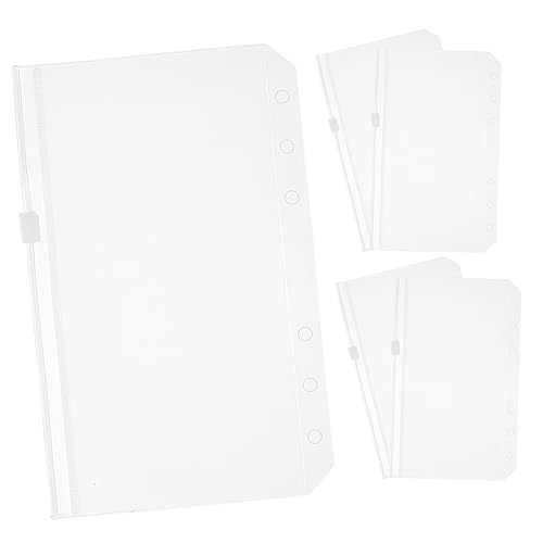 Uonlytech 5Stücke Teiliges Reißverschluss Ordner Wasserdichte Transparente Binderbeutel für Lose Notizbuch für Dokumenten und Fotoaufbewahrung Uonlytech 5Stücke Teiliges Reißverschluss Ordner Wasserdichte Transparente Binderbeutel für Lose Notizbuch für Dokumenten und Fotoaufbewahrung von Uonlytech
