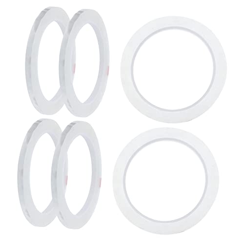 Uonlytech 6 Rollen Blumenband Stiele Klebeband Stengel Wickelband wickeln Blumenarrangement Blumentierbänder Blumenstrauß Bouquet Stängelverpackung das Haustier Transparent Zufällige Farbe von Uonlytech