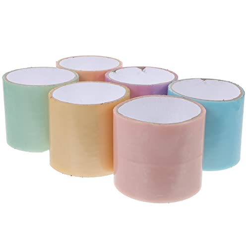 Uonlytech 6 Rollen Goo-ball-tape Klebrig Kugelbänder Klebeband Für Die Schule Sticky Balls Tape Zum Entspannen Klebebänder Für Farbiges Abdeckband Farbiges Klebeband Uonlytech 6 Rollen Goo-ball-tape Klebrig Kugelbänder Klebeband Für Die Schule Sticky Balls Tape Zum Entspannen Klebebänder Für Farbiges Abdeckband Farbiges Klebeband von Uonlytech