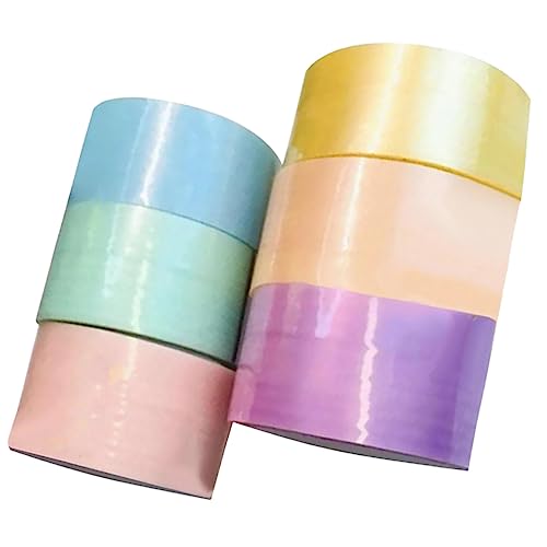 Uonlytech 6 Rollen Klebeband Dekompressionstapes für Diy Stressabbau und Sensorisches für Hand Augen Koordination von Uonlytech
