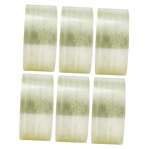 Uonlytech 6 Rollen Transparente Klebebänder für Verpackungen Starke Haftung Geräuscharm für Umzug und Versand Uonlytech 6 Rollen Transparente Klebebänder für Verpackungen Starke Haftung Geräuscharm für Umzug und Versand von Uonlytech