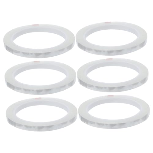 Uonlytech 6 Rollen Transparentes Blumenband Florist Klebstoff Blumenband Für Frische Blumen Dekoratives Klebeband Lieferungen Blumen- Stengel Rosen Blumenbänder Das Haustier Uonlytech 6 Rollen Transparentes Blumenband Florist Klebstoff Blumenband Für Frische Blumen Dekoratives Klebeband Lieferungen Blumen- Stengel Rosen Blumenbänder Das Haustier von Uonlytech